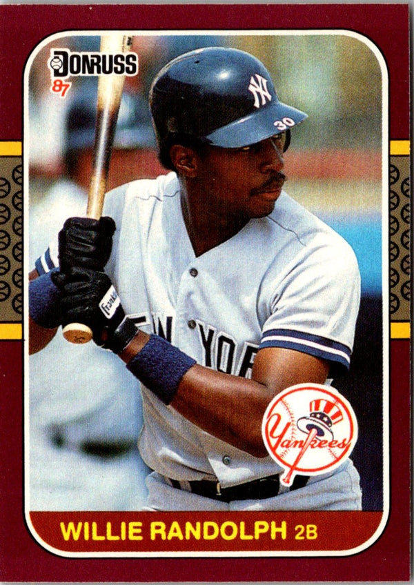 1987 Donruss Opening Day Willie Randolph #246