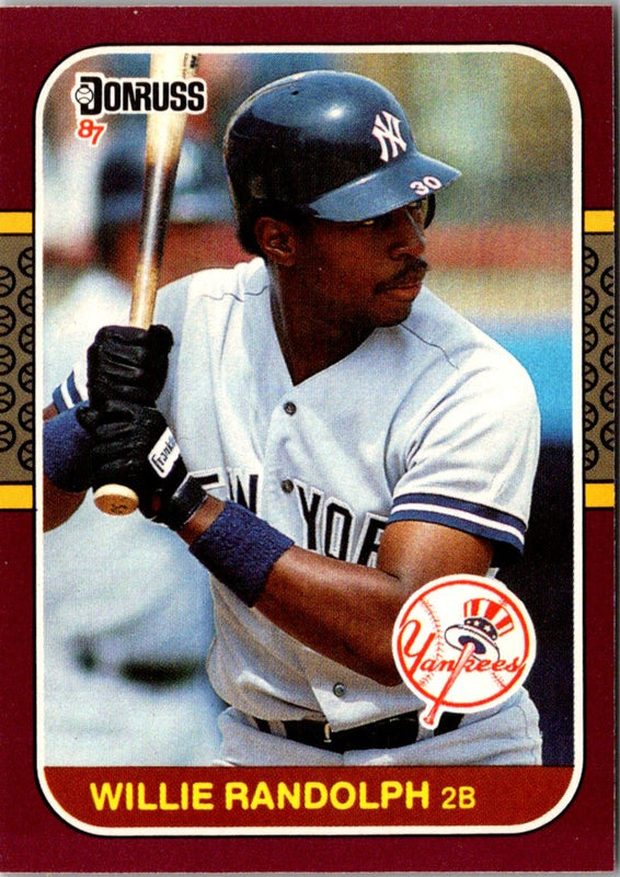 1987 Donruss Opening Day Willie Randolph #246