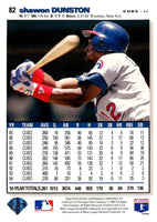 1995 Collector's Choice SE Silver Signature Shawon Dunston #82