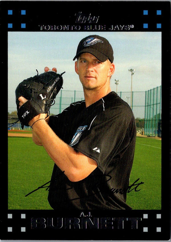 2007 Topps A.J. Burnett #334