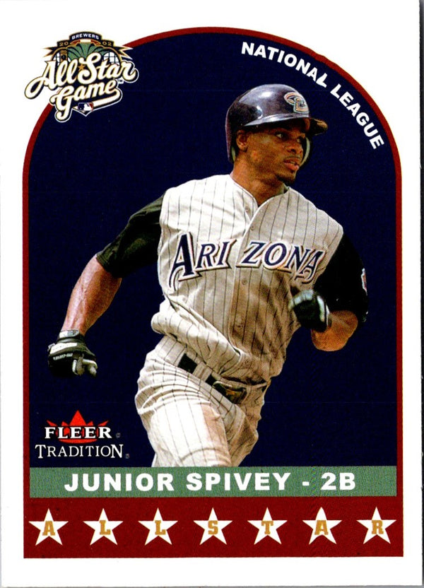 2002 Fleer Tradition Update Junior Spivey #U333