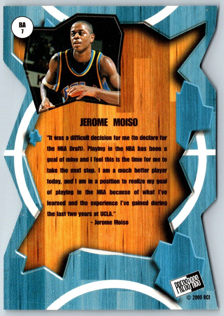 2000 Press Pass Breakaway Jerome Moiso