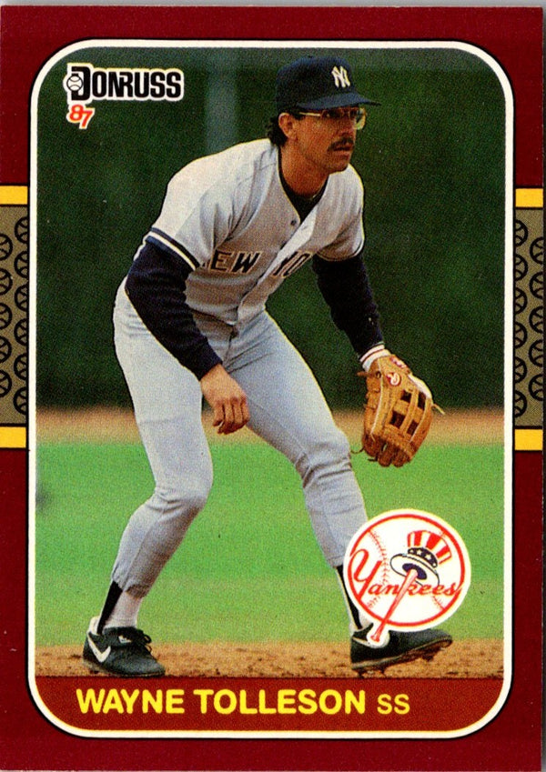 1987 Donruss Opening Day Wayne Tolleson #245