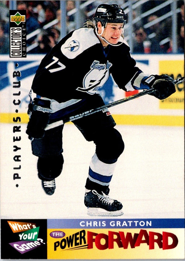 1995 Collector's Choice Player's Club Chris Gratton #357