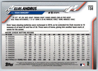 2020 Topps Chrome Elvis Andrus #158