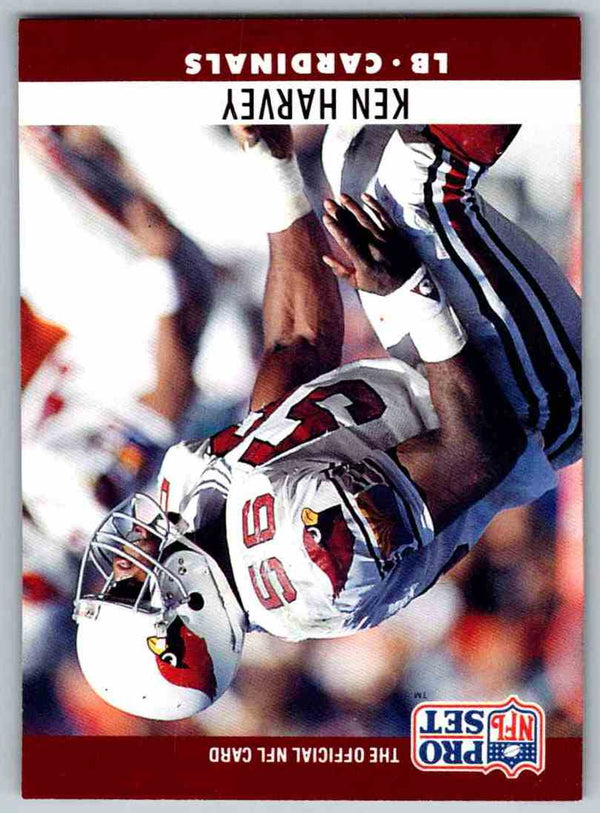 1990 Pro Set Ken Harvey #257 Rookie