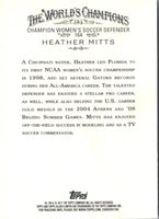 2011 Topps Allen & Ginter Heather Mitts #164