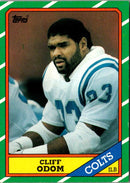 1986 Topps Cliff Odom