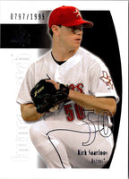 2002 SP Authentic Kirk Saarloos #205 Rookie 0797/1999