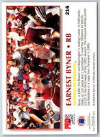 1992 Pro Set Power Earnest Byner #216