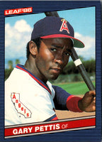 1986 Leaf Gary Pettis #84