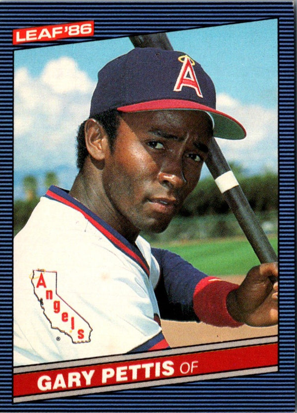1986 Leaf Gary Pettis #84