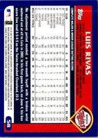 2003 Topps Luis Rivas #58