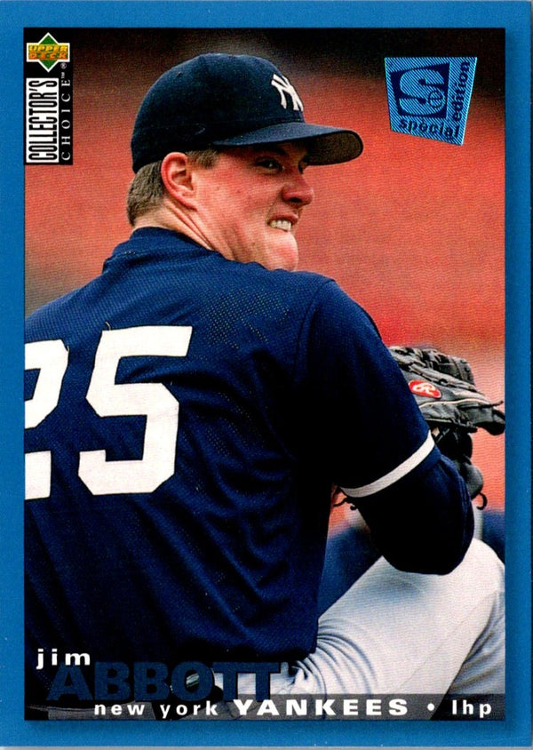 1995 Collector's Choice SE Jim Abbott #241