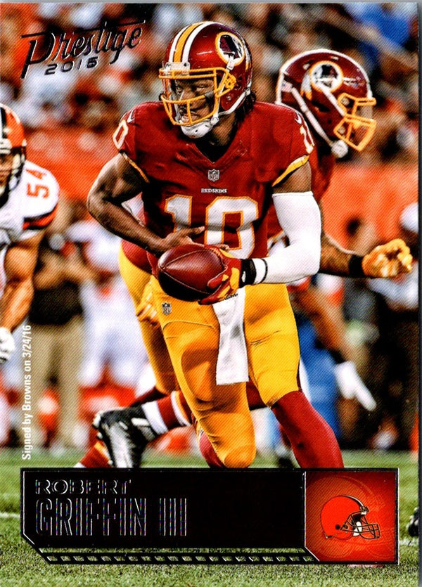 2016 Panini Prestige Robert Griffin III #196