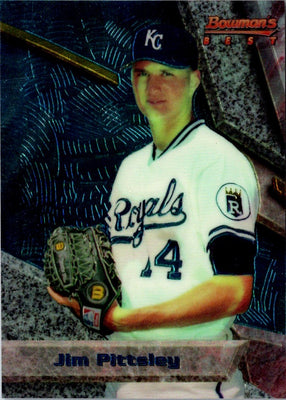 1994 Bowman's Best Jim Pittsley #48 Rookie