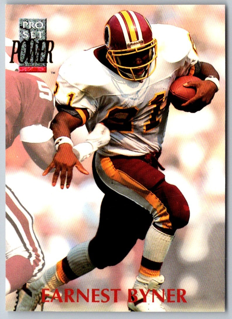 1992 Pro Set Power Earnest Byner