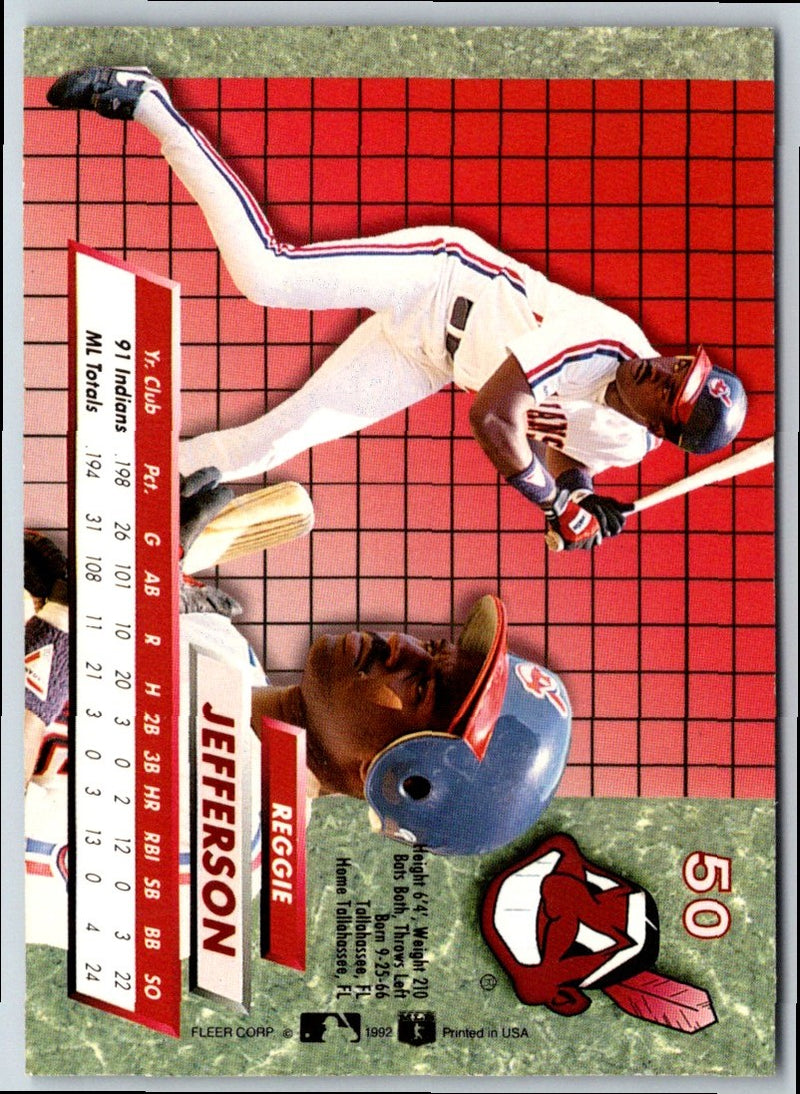 1992 Ultra Reggie Jefferson