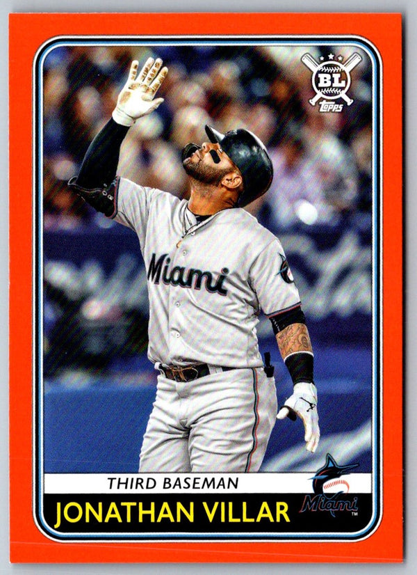 2020 Topps Big League Orange Jonathan Villar #192