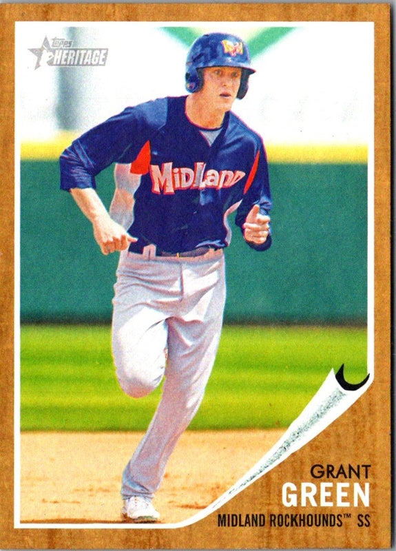 2011 Topps Heritage Minor League Grant Green #15