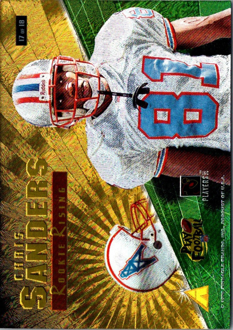 1996 Zenith Rookie Rising Chris Sanders