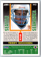 1992 Score Terry Wooden #442