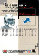 2002 Fleer Box Score Az-Zahir Hakim