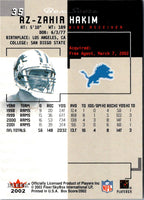 2002 Fleer Box Score Az-Zahir Hakim #35