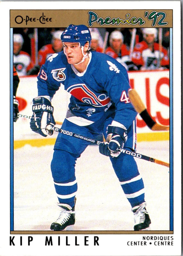 1991 O-Pee-Chee Premier Kip Miller #42