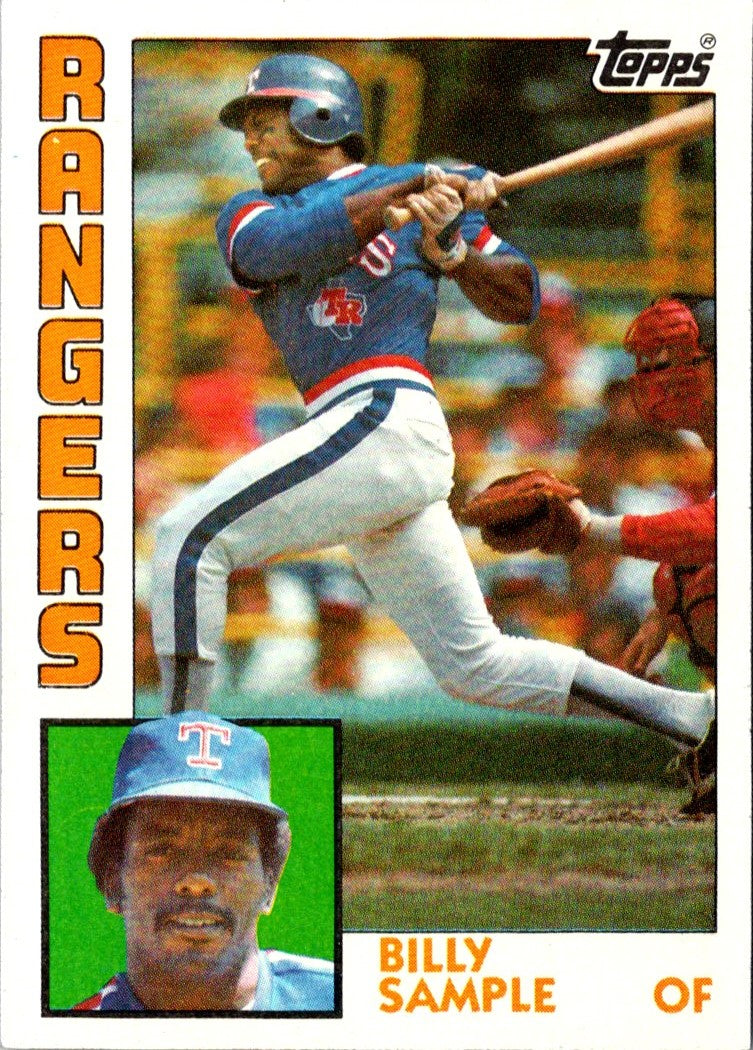 1984 Topps Billy Sample