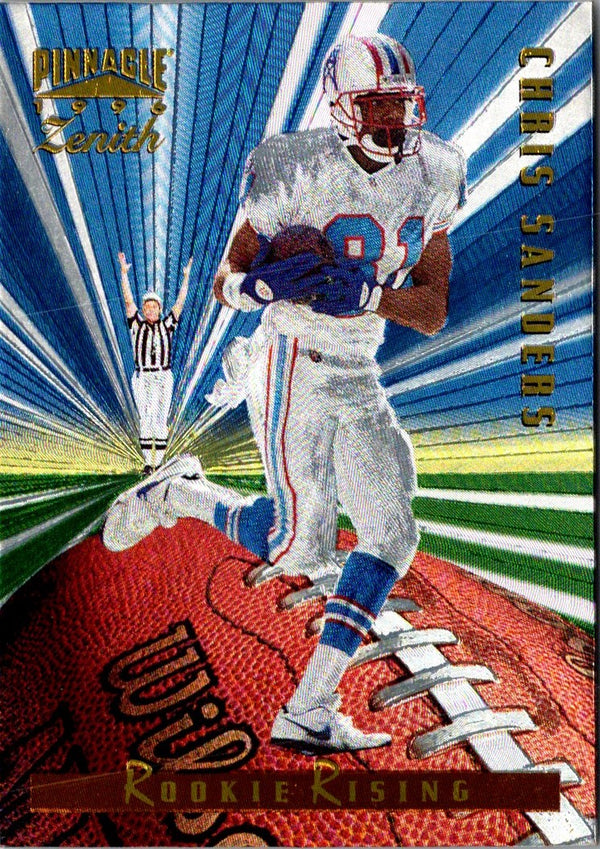 1996 Zenith Rookie Rising Chris Sanders #17