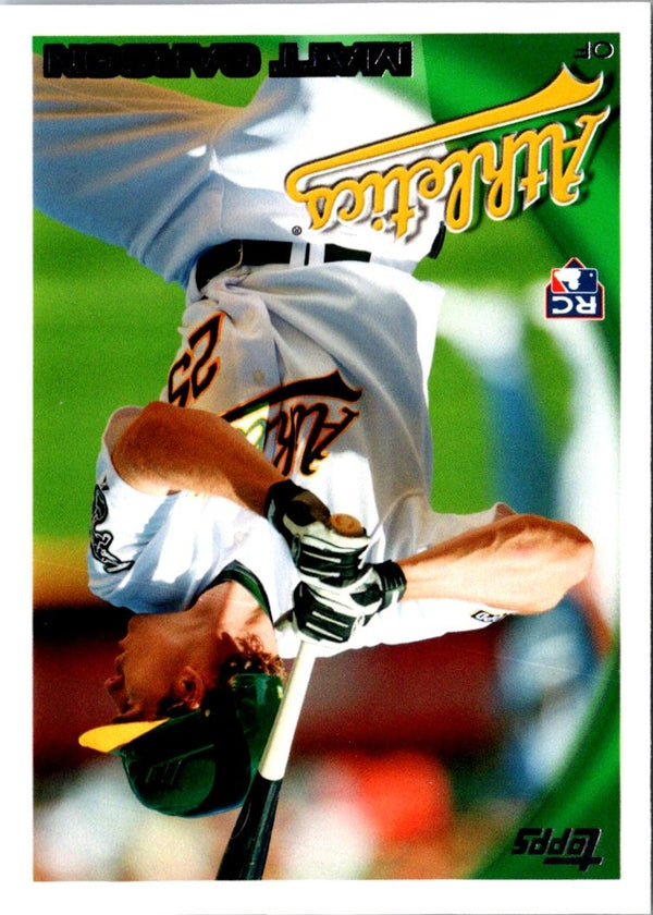 2010 Topps Matt Carson #261 Rookie