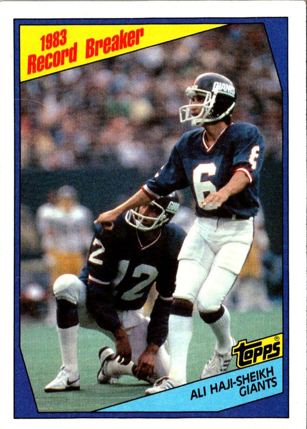 1984 Topps Ali Haji-Sheikh #2 VG