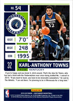 2019 Panini Contenders Karl-Anthony Towns #54