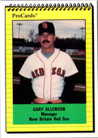 1991 ProCards Gary Allenson #367