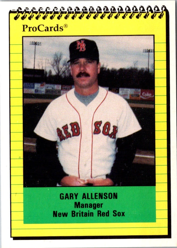 1991 ProCards Gary Allenson #367