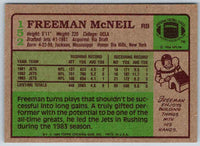 1985 Topps Freeman McNeil #152