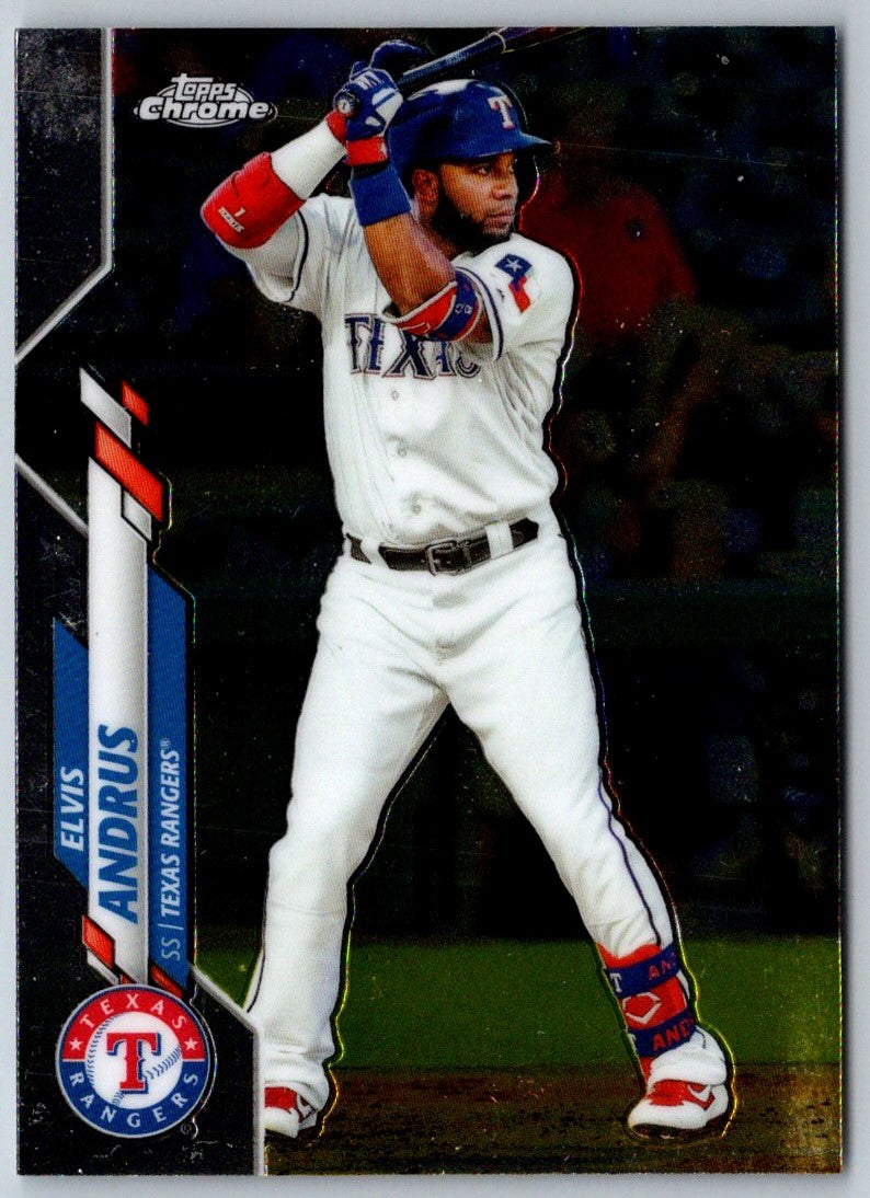 2020 Topps Chrome Elvis Andrus