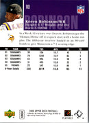 2006 Upper Deck Koren Robinson