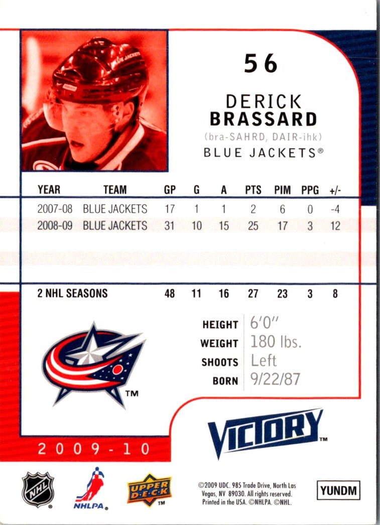 2009 Upper Deck Victory Derick Brassard