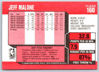1989 Fleer Jeff Malone #160