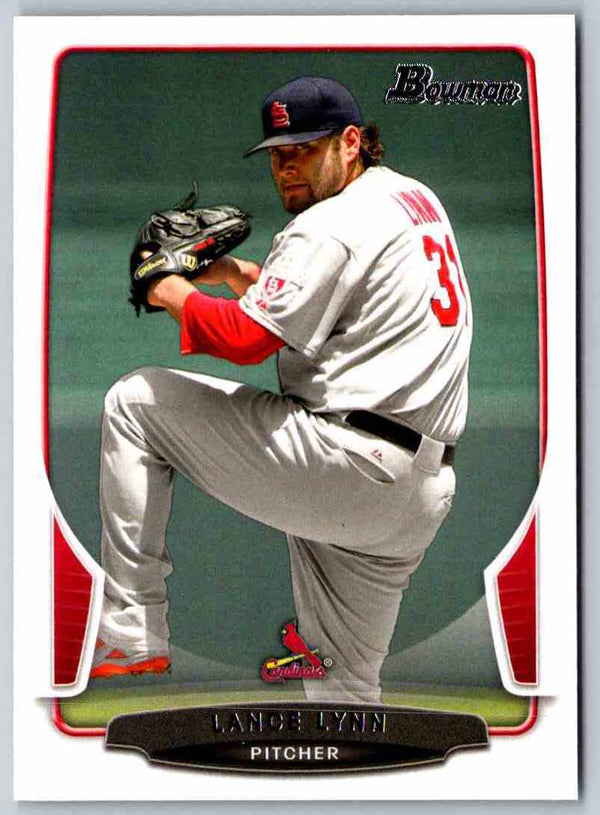 2013 Bowman Lance Lynn #55