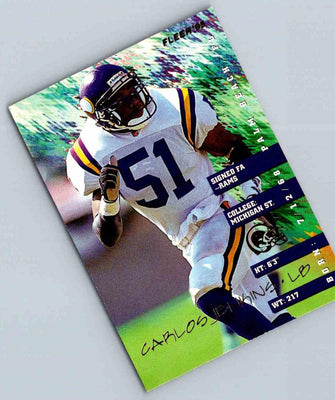1995 Fleer Carlos Jenkins #235