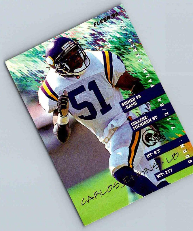 1995 Fleer Carlos Jenkins #235
