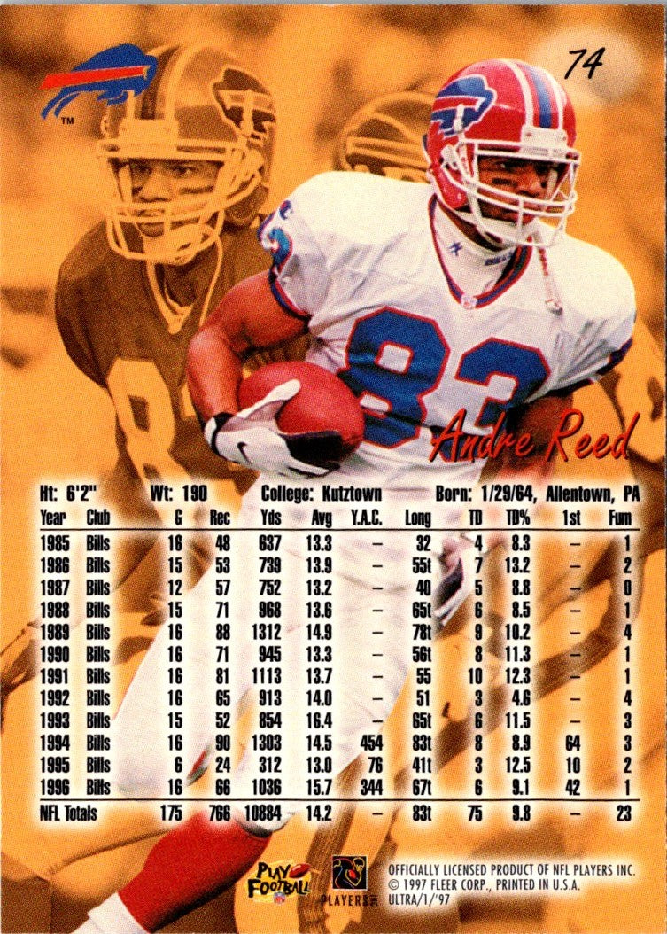 1997 Ultra Andre Reed