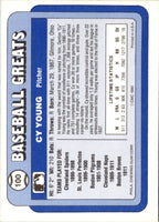 1990 Swell Baseball Greats Cy Young #100