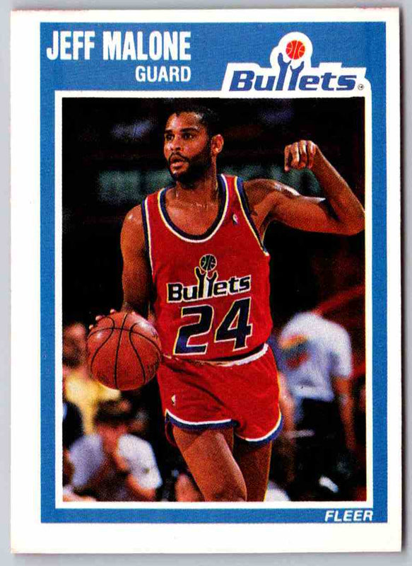 1989 Fleer Jeff Malone #160