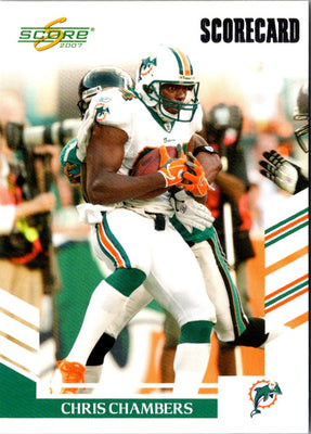 2007 Score Scorecard Chris Chambers #147 255/750
