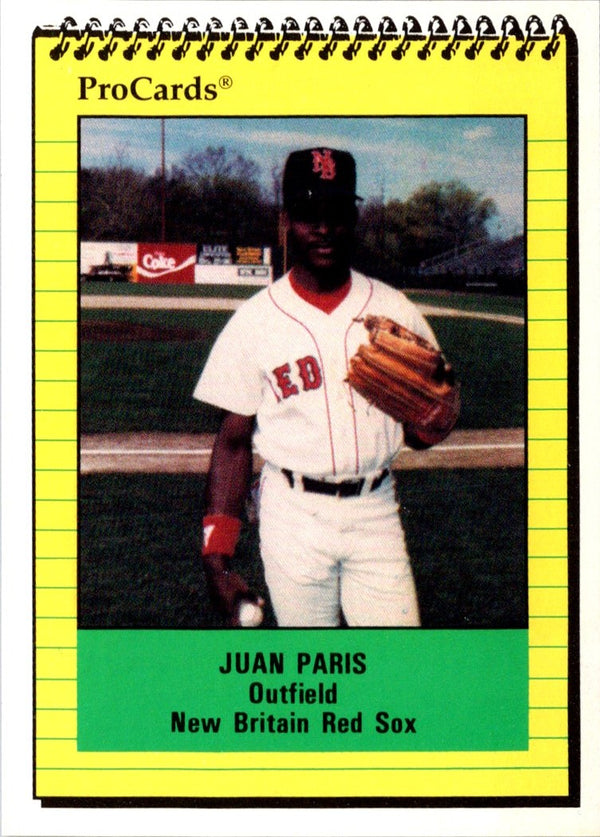 1991 ProCards Juan Paris #366