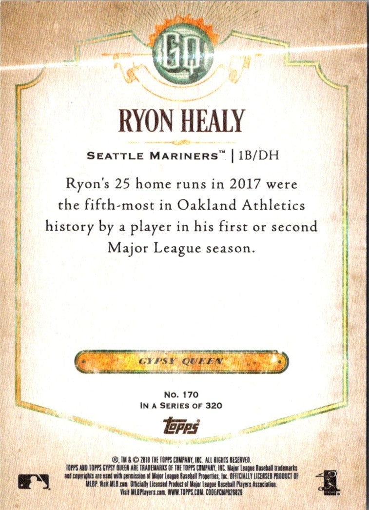 2018 Topps Gypsy Queen Ryon Healy
